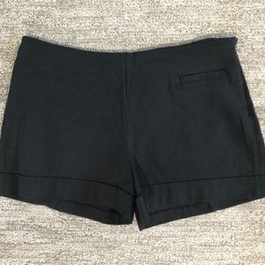 Black Shorts - Super Cute - Side Zipper - Size 5/6 - Express